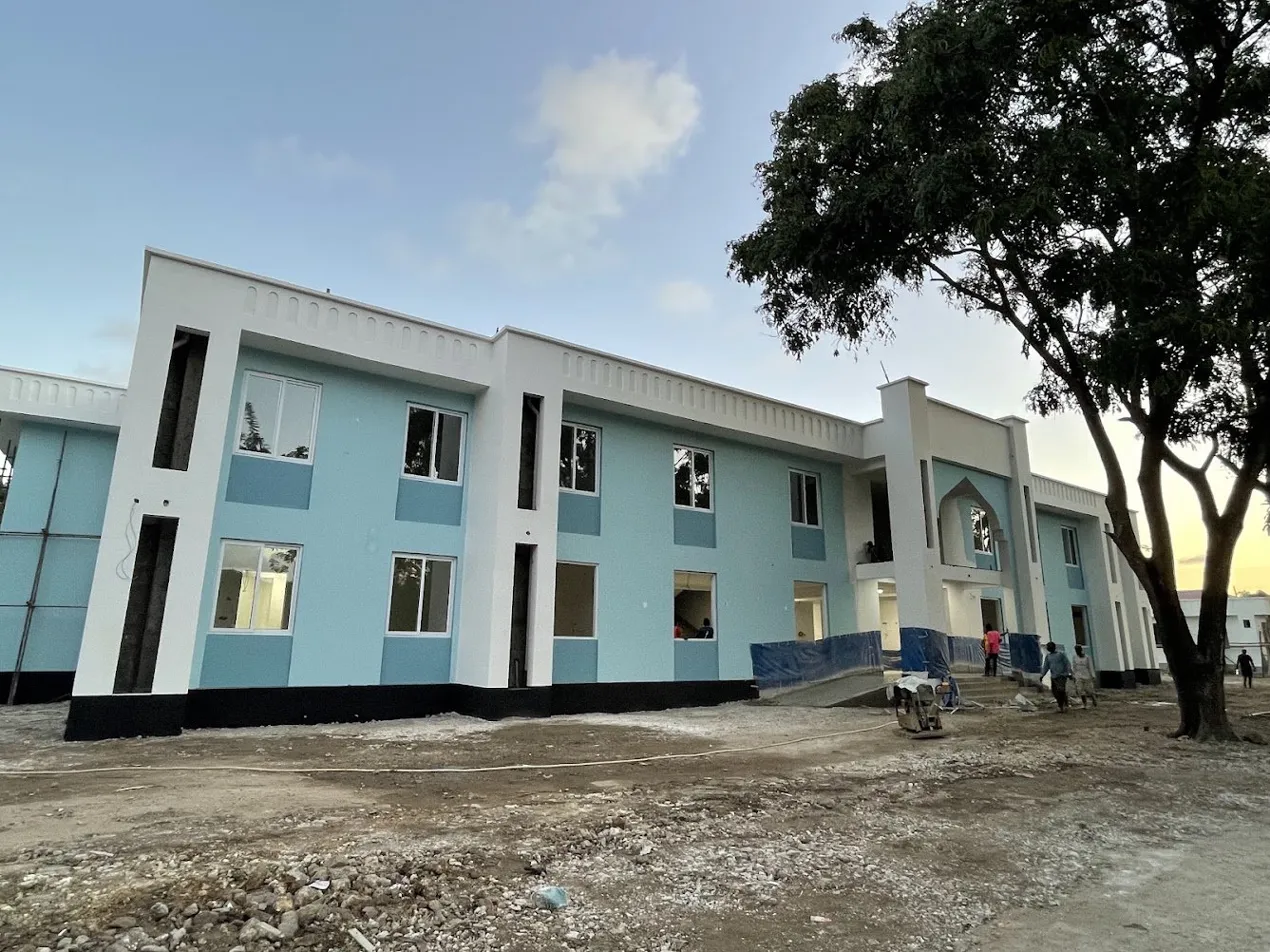 Micheweni District Hospital — completed district hospital, Pemba Island